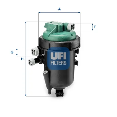 Palivový filtr UFI 55.178.00 – OE 51773591