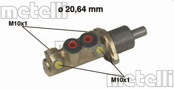 Hlavní brzdový válec METELLI 05-0039
