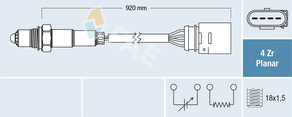 Lambda sonda FAE 77142