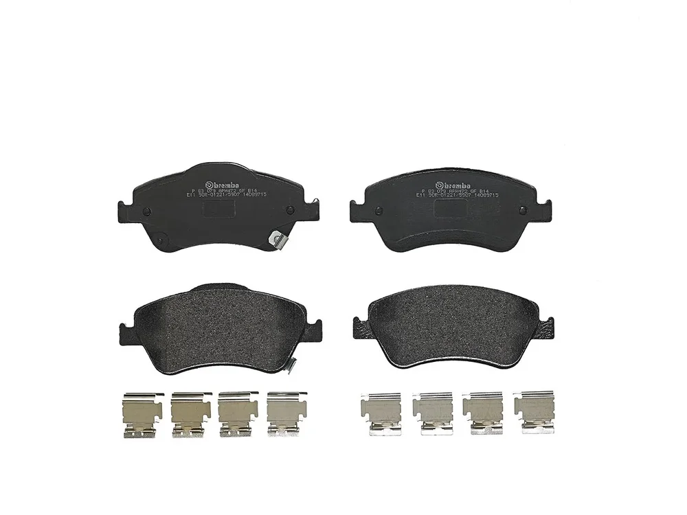 Sada brzdových destiček, kotoučová brzda BREMBO P83079