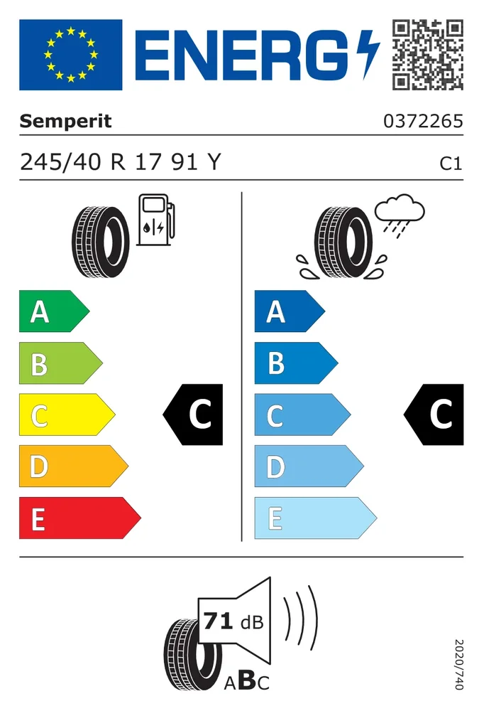 245/40R17 LOSE 91Y SL2#21 SEMPERIT 245/40R17LOSE91YSL2#21