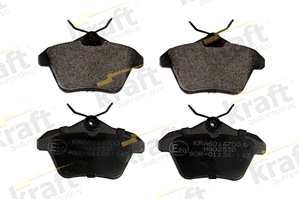 Sada brzdových destiček, kotoučová brzda KRAFT AUTOMOTIVE 6016700