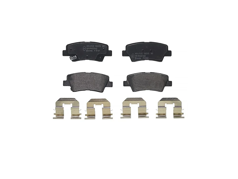 Sada brzdových destiček, kotoučová brzda BREMBO P30067