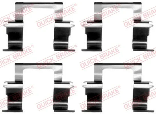 Sada prislusenstvi, oblozeni kotoucove brzdy QUICK BRAKE 109-1274