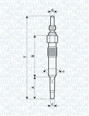 Zhavici svicka MAGNETI MARELLI 062900028304