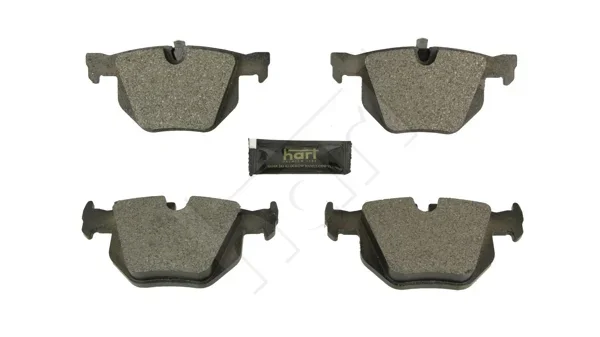 Sada brzdových destiček, kotoučová brzda HART 261589