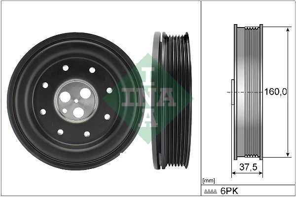 Řemenice, klikový hřídel Schaeffler INA 544013410