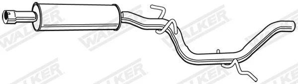 Stredni tlumic vyfuku WALKER 23029 – OE 1K0253209L Stredni tlumic vyfuku WALKER 23029 – OE 1K0253209L