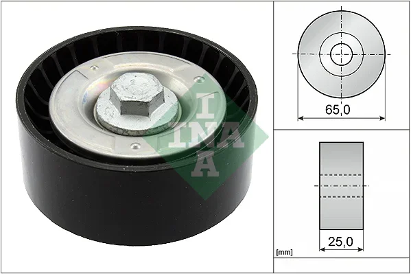 Vratna/vodici kladka, klinovy zebrovy remen Schaeffler INA 532085510