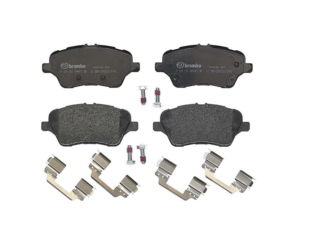 Sada brzdových destiček, kotoučová brzda BREMBO P24151X