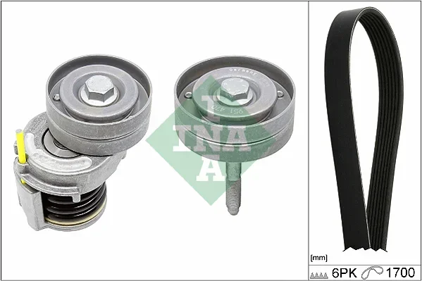 Sada žebrovaných klínových řemenů Schaeffler INA 529034110