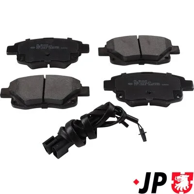 Sada brzdových destiček, kotoučová brzda JP GROUP 1563700110