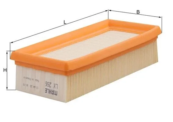 Vzduchový filtr MAHLE LX266