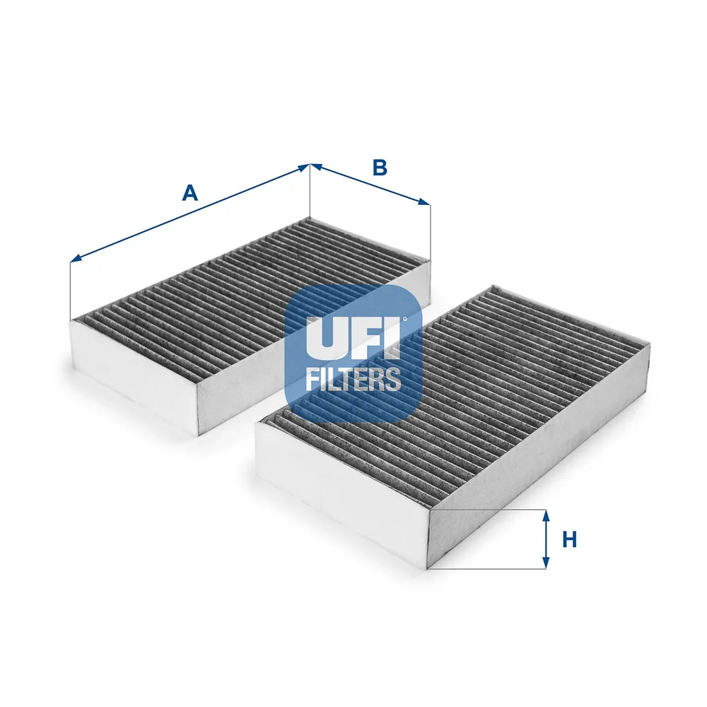 Filtr, vzduch v interiéru UFI 54.215.00 Filtr, vzduch v interiéru UFI 54.215.00