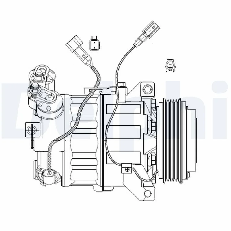 Kompresor, klimatizace DELPHI CS20482 Kompresor, klimatizace DELPHI CS20482
