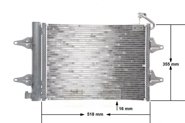 Kondenzátor, klimatizace MAHLE AC359000S