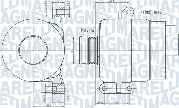 generátor MAGNETI MARELLI 063731969010