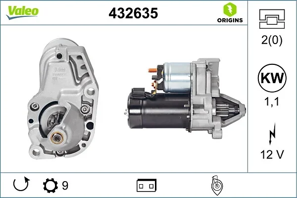 Startér VALEO 432635