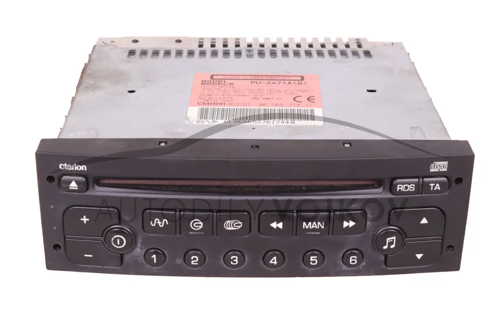 Autorádio CLARION 6563LF v:118100