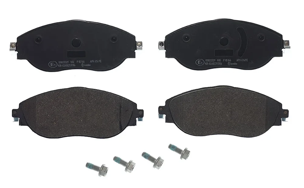 Sada brzdových destiček, kotoučová brzda BREMBO P85166