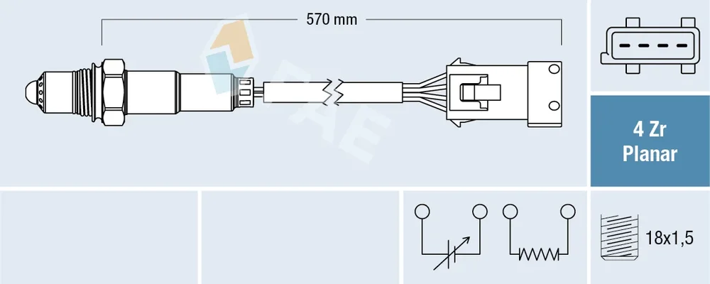 Lambda sonda FAE 77240