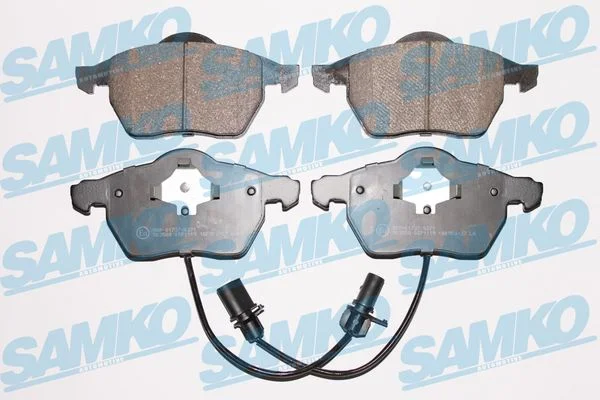 Sada brzdových destiček, kotoučová brzda SAMKO 5SP1119