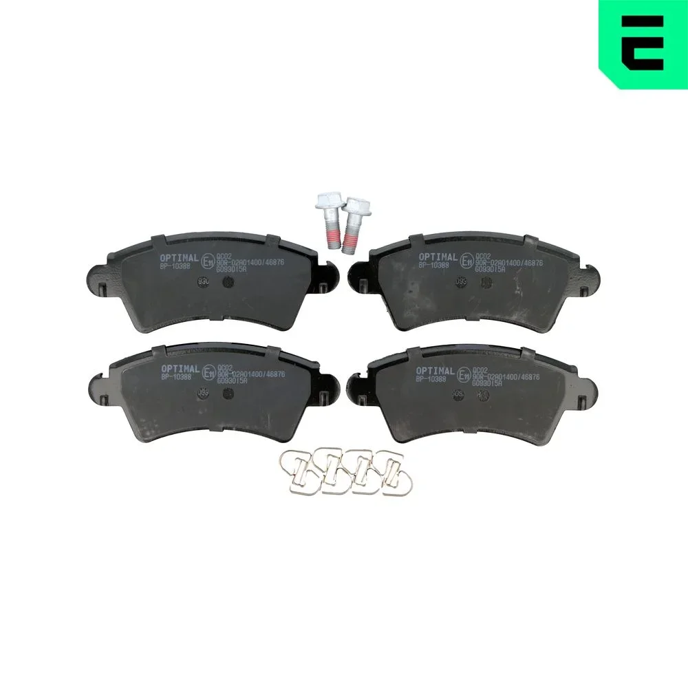 Sada brzdových destiček, kotoučová brzda OPTIMAL BP-10388