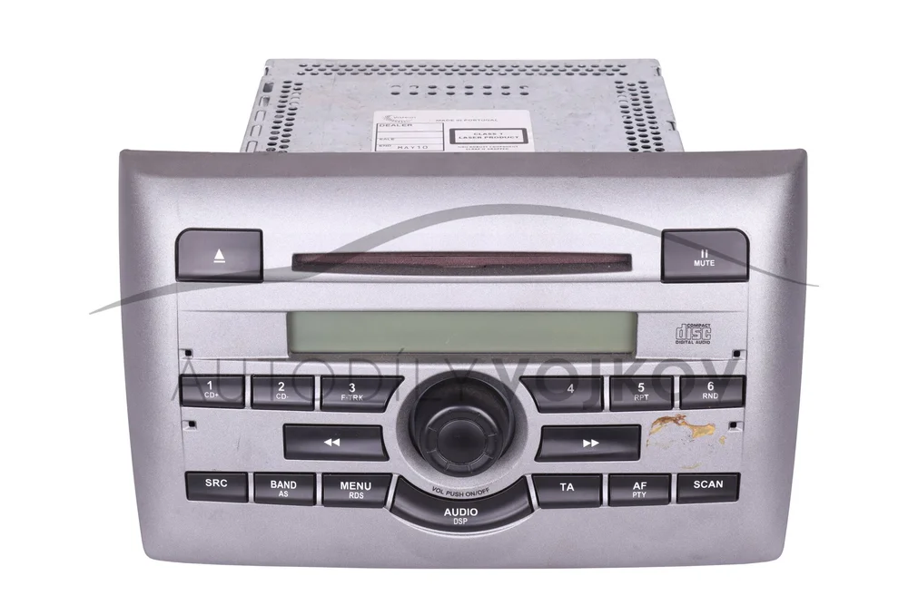 Autorádio CD OB stříbrné v:102332
