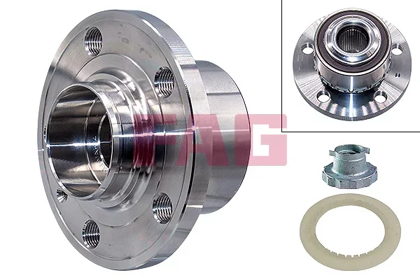 Sada ložisek kol Schaeffler FAG 713611070 – OE 2Q0407621A