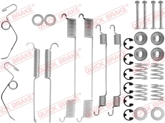 Sada příslušenství, brzdové čelisti QUICK BRAKE 105-0642