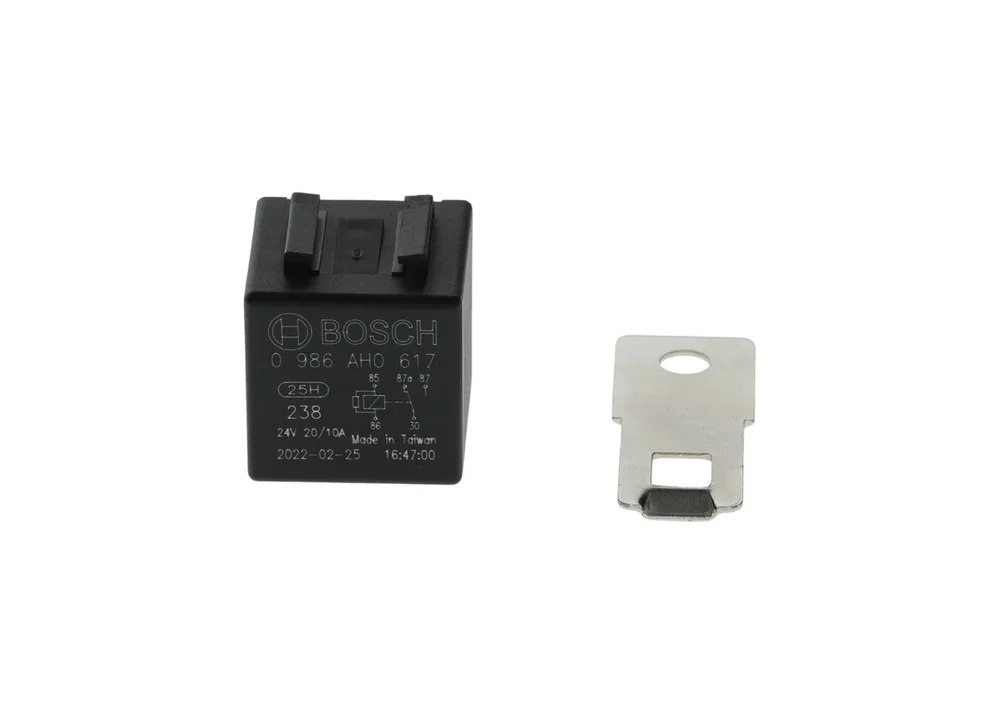 Relé, pracovní proud BOSCH 0986AH0617 Relé, pracovní proud BOSCH 0986AH0617