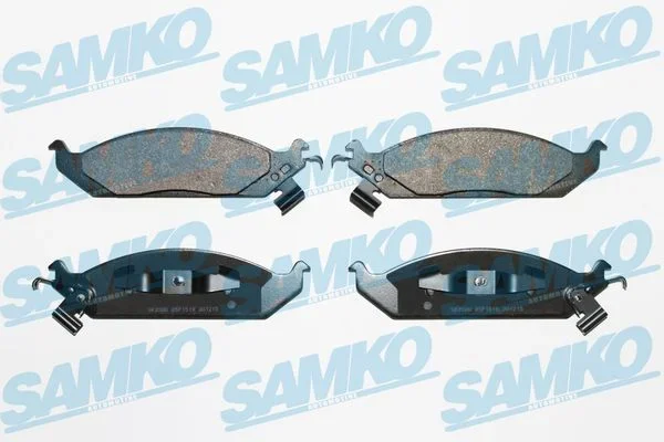 Sada brzdových destiček, kotoučová brzda SAMKO 5SP1519