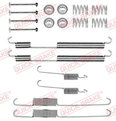 Sada příslušenství, brzdové čelisti QUICK BRAKE 105-0755