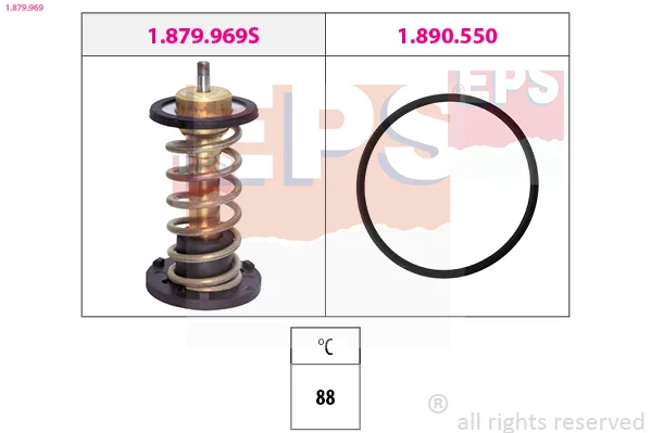 Termostat, chladivo EPS 1.879.969