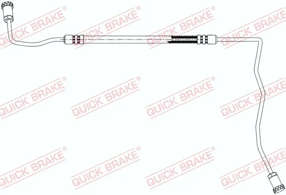 Brzdová hadice QUICK BRAKE 96.021 – OE 463150004R