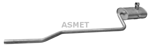 Zadni tlumic vyfuku ASMET 20.031 – OE 174301B080