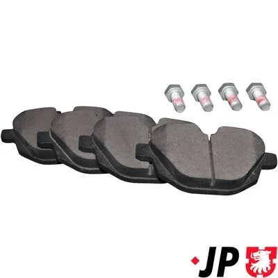Sada brzdových destiček, kotoučová brzda JP GROUP 1463701610