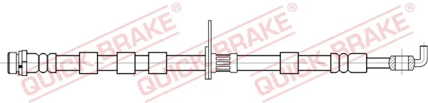 Brzdová hadice QUICK BRAKE 58.896