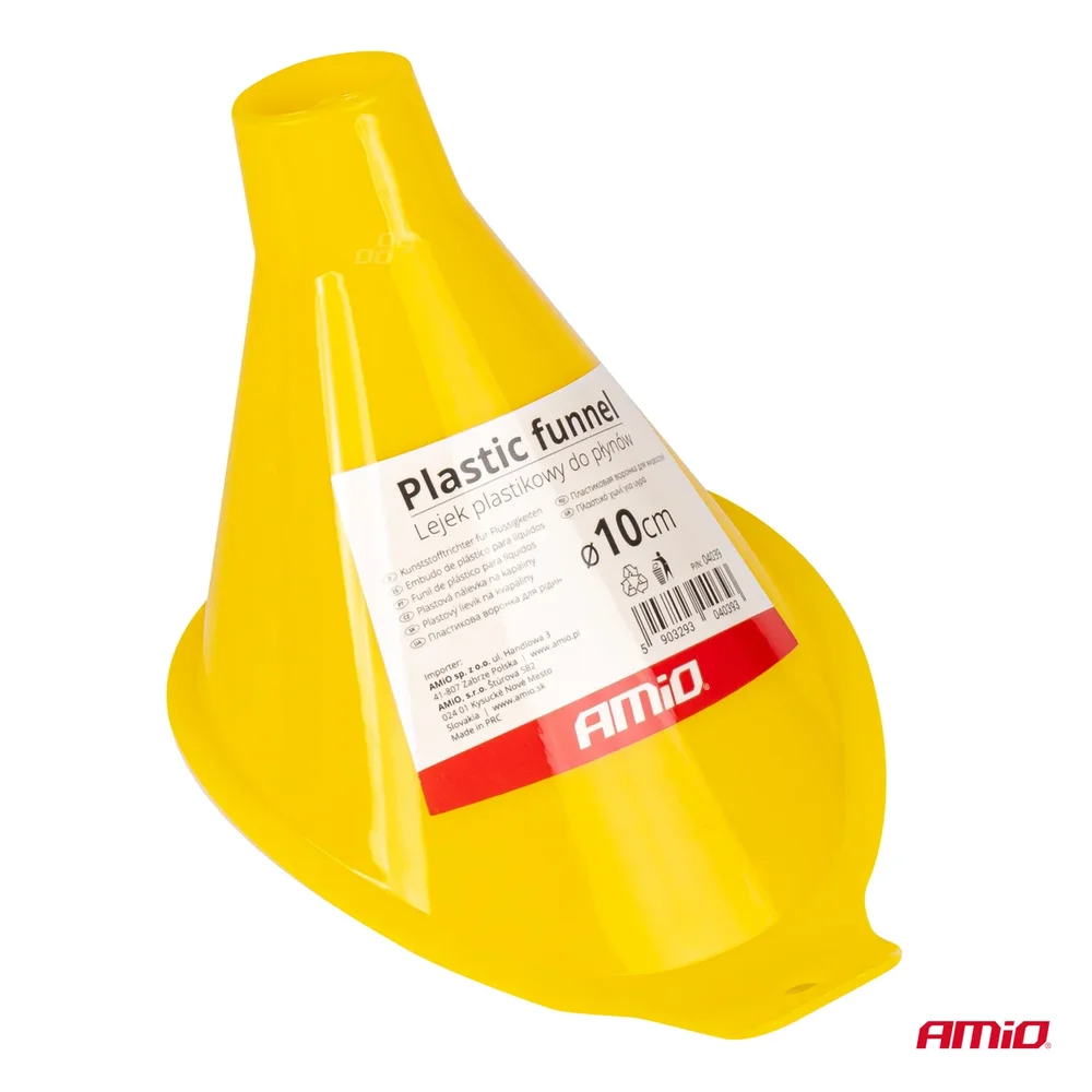Plastový trychtýř 10 cm AMIO-04039 - Obrázek 2