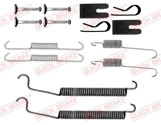 Sada příslušenství, brzdové čelisti QUICK BRAKE 105-0891