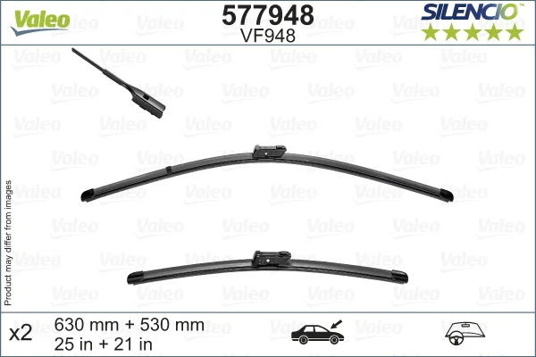 List stěrače VALEO 577948