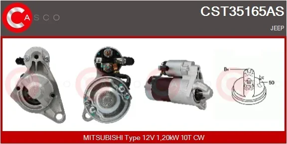 Startér CASCO CST35165AS