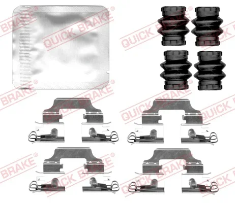 Sada příslušenství, obložení kotoučové brzdy QUICK BRAKE 109-0158