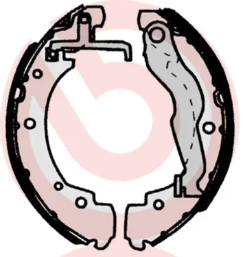 Sada brzdových čelistí BREMBO S85515