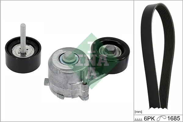 Sada žebrovaných klínových řemenů Schaeffler INA 529042110