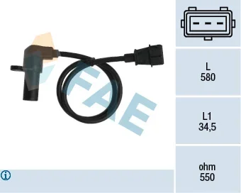 Generátor impulsů, klikový hřídel FAE 79075