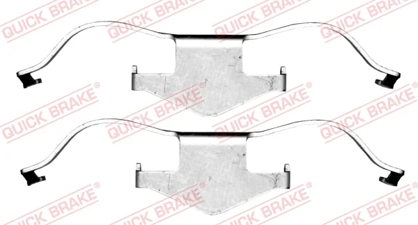 Sada prislusenstvi, oblozeni kotoucove brzdy QUICK BRAKE 109-1659