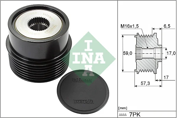 Předstihová spojka Schaeffler INA 535031410 Předstihová spojka Schaeffler INA 535031410