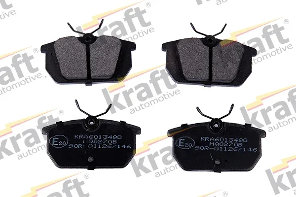 Sada brzdových destiček, kotoučová brzda KRAFT AUTOMOTIVE 6013490