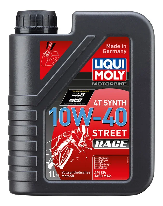 Motorový olej motorbike 4t synth 10w-40 street race LIQUI MOLY 20753